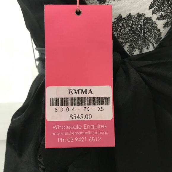 GASP Emmanuella dress sweetheart frill - Picture 3 of 7